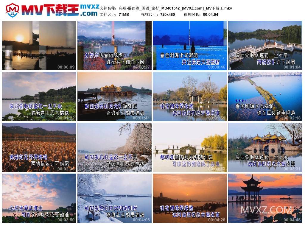 宪明-醉西湖_国语_流行_MD401542